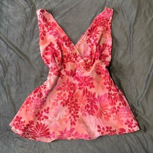 MixIt Floral Pink Y2k top